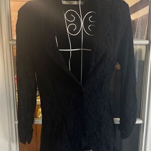 Gibson Black Lace Blazer